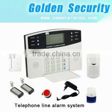 99 wireless zone telephone line security alarm system GS-T08