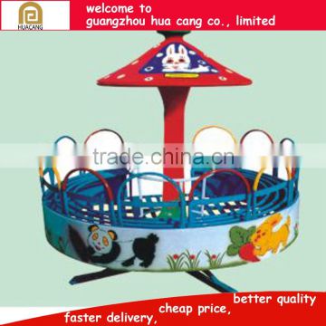 H41-1646 China Amusement outdoor kids carousel ride, Metal colorful giant merry go around