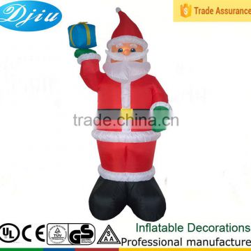 DJ-XT-24 inflatable santa claus making music festival supplies chrismas patio decoration