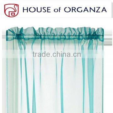 New Design Transparent Snow Organza Curtain