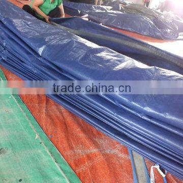 tarpaulin 3x3 PP material sliver/blue triangle plastic rope waterproof antioxidant factory directly hot sell wholesale outdoor