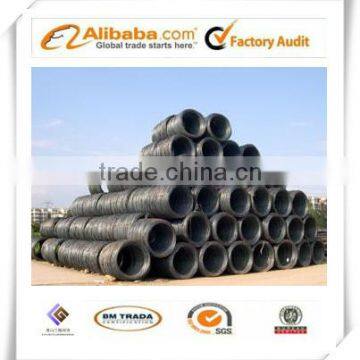 Low Carbon Steel Wire Rods from Tangshan Lange Steel Q195/Q235/SAE 1006/SAE 1008 5-14mm