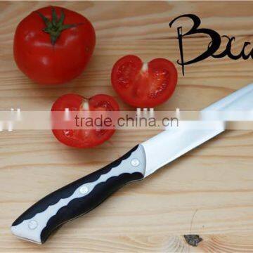 Soft handle good quality stainless steel chef knife/kitchen knife BD-K6675