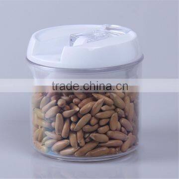 0.4 L round seal pot/storage box plastic food container with lid