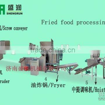 2016 CHINA 120kg Spiral, Shell Puffed food machinery