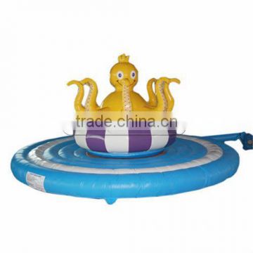 Cheer Amusement inflatable rotation Octopus indoor playground equipment