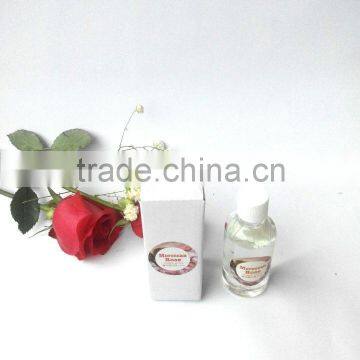 Wholesale Rose Aroma Scented Reed Diffuser And Craft Crystal Candle For Decoration