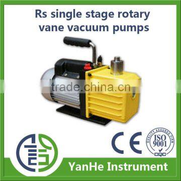 RS series single stage mini rotary vane pump micro industrial vacuum pump