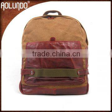 Hot Design Casual Style canvas backpack purses