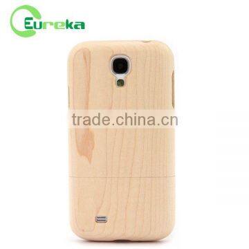 High quality detachable maple wood phone case for Samsung Galaxy S4 I9500