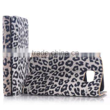 2015 the most popular pattern in alibaba from China shenzhen, PU leather grain flip style case for smart phone