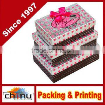 OEM Customized Printing Paper Gift Packaging Box (110304)