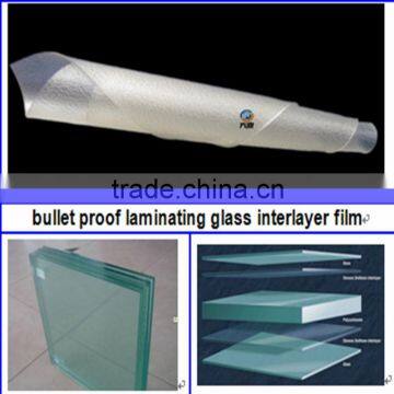 safety glass laminated with interlayer TPU film