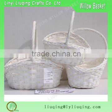 hot sale basket deep basket big fruit basket willow fruit basket for fruit