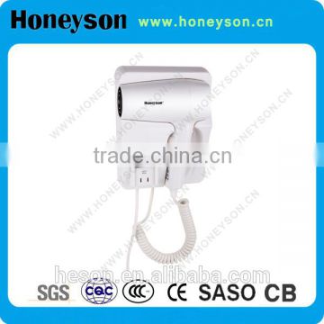 Hot Sell Professional Wall Mounted Electric Hair Dryer for Hotel Supplies