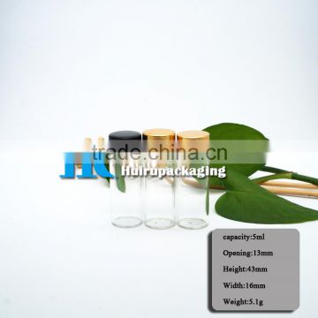 5ml Small Empty mini glass bottle for oil