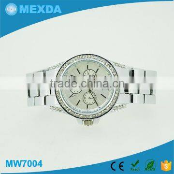 High Quality Fancy Women Dressing Stainless Steel Back Ring Watch Quality Choice