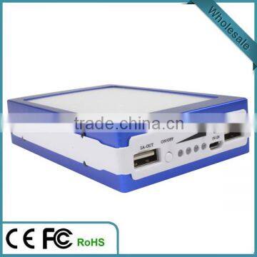 Dual USB 10000mah Universal Solar Power Bank for Laptop or Mobile Phone Quality Choice