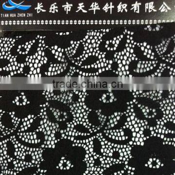 8807 nylon lace fabric for wedding dresses from changle