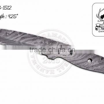 Damascus Steel Knife Blade Blank DD-BB-1512