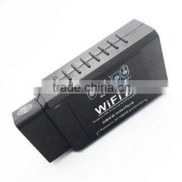 Elm327 WiFi OBD2 Obdii Auto Diagnostic Scanner Tool with CD Black