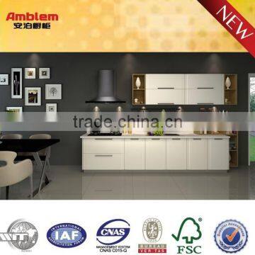 New white PVC kitchen cabinet