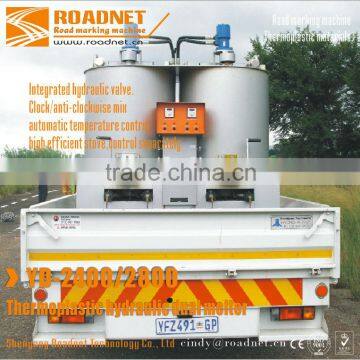 Automatic temperature control double cylinder thermoplastic pre-heater