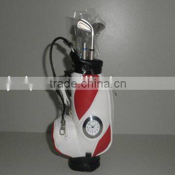 mini golf bag with ball arm office furnituring golf pen container suit