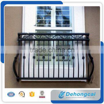 Real Estate Wrought Iron Balcony Railing Saga Railing