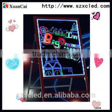 led power supply LED writing board with bracket digital billboard