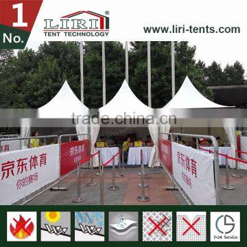 Small marquee 4x4m tent for family party and outdoor event