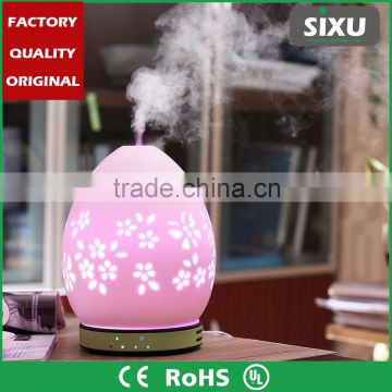 Large Mist Essential Oil Aroma Diffuser LED Aroma Humidificador LED Bedroom Desktop Crystals Humidifier