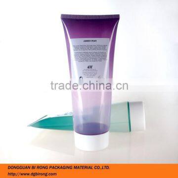 screen printing cosmetic shampoo tubes 200ml