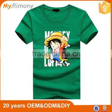 Custom Silk Screen Printing 100% Cotton T- Shirt photo-3