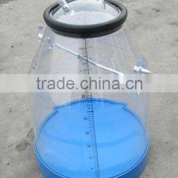 Good Quality Plastic Transparent Milk Bucket 32L