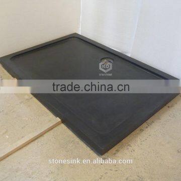 Large Black Granite Shower Pan