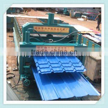 840 Glazed-900 Double Deck Profile Metal Roofing Sheet Making Machine For Sale photo-3