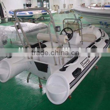 Small Rib Boat Rigid Inflatable Hypalon Boat photo-3
