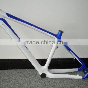 Chinese supplier cool design professiona full carbon bicycle mountian bike frame for sales