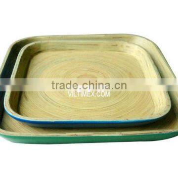 Cheap wholesale bamboo tray