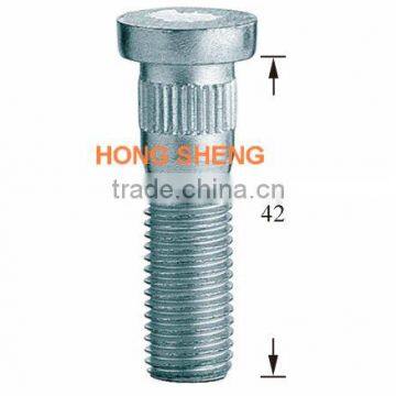 multi - edge alloy steel 10.9 grade wheel stud