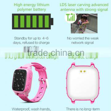 I8G Child Gps Watch Wristwatch Smart Phone for IOS Andriod photo-3
