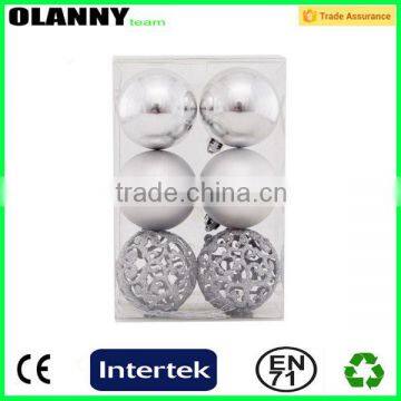 eco-friendly cheap good quality clear plastic christmas balls