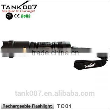 TANK007 Army Torch Light Rechargeable Led Torch Light Portable Relight Rechargeable Book Light photo-6