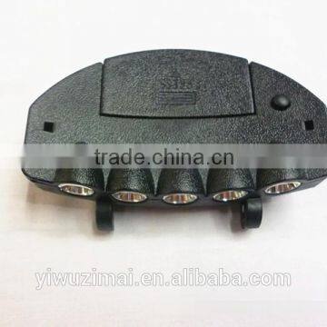 5 LED Clip On Light Super Bright Hands Free Head Torch Camping photo-2