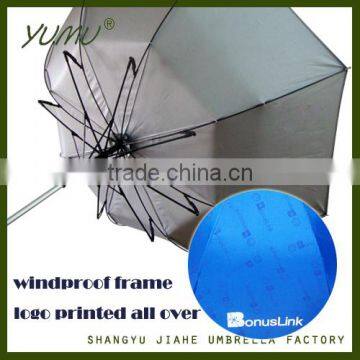 27" Top Quality Logo Printed Promotional Golf Umbrella