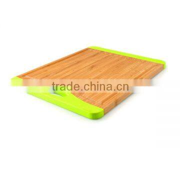 hot sale bamboo cutting board with handle wholesale`