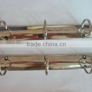 Metal three rings file clip without tiger in high quality,compeitive price for whole sale