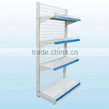 Single side wire mesh shelf