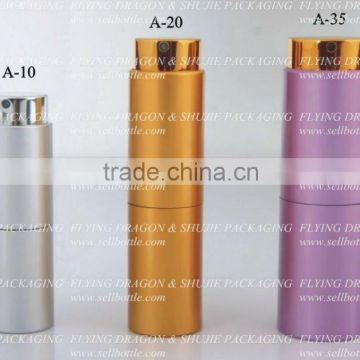 10ml,20ml,35ml Twist Up Aluminium Perfume Atomizer